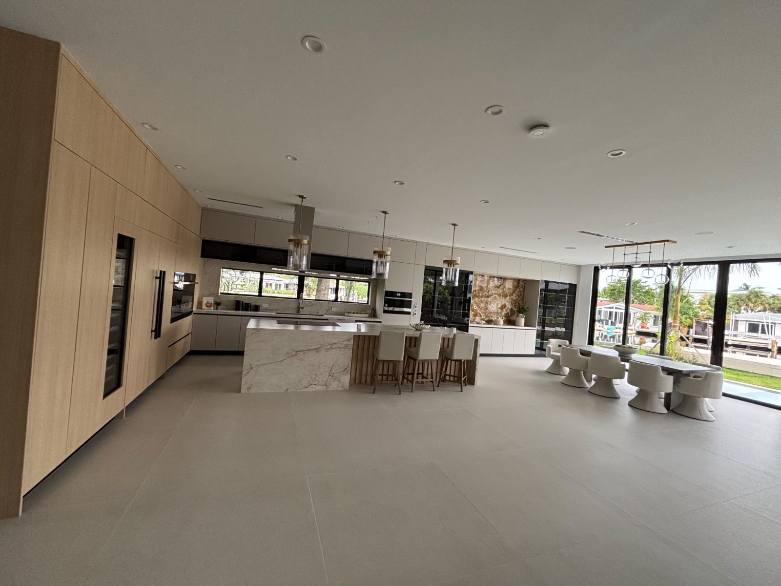 Finished luxury home interior by Northern Solid Rock